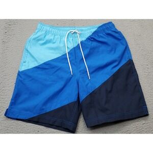 Men Swim Trunk Shorts Small Multi Thermal Lined Pockets Elastic Waist Drawstring